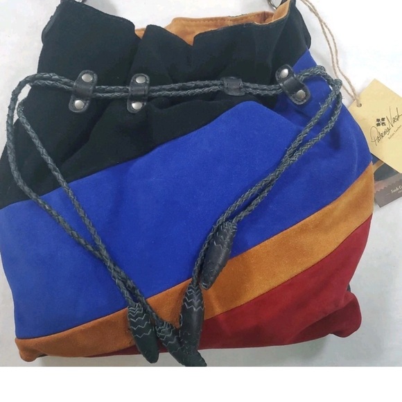 Patricia Nash Vibrant Suede Crossbody Bag Set - Picture 5 of 13